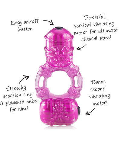 137203 - Big O 2 Double Vibrating Ring By Screaming O - Just for you desires