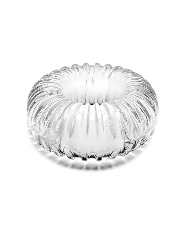 Ribbed Ring - Clear - Just for you desires