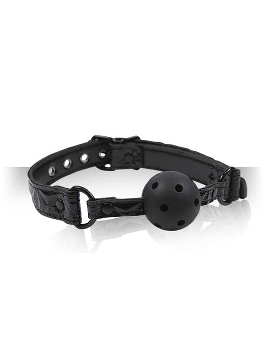139204 - Sinful Black Ball Gag - Just for you desires