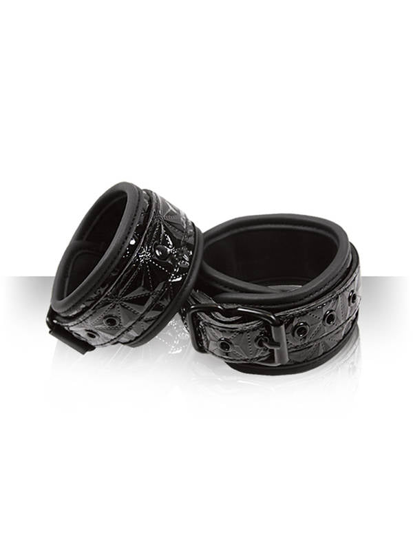 139205 - Sinful Black Wrist Cuffs - Just for you desires