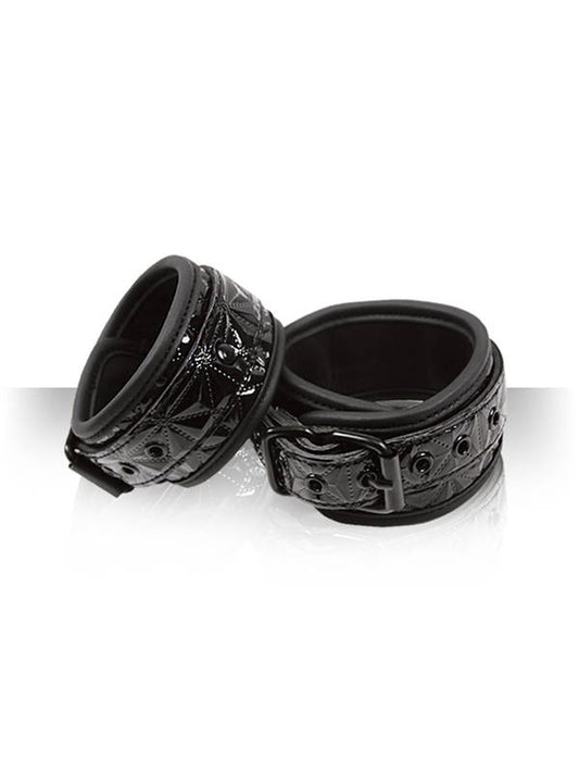 139205 - Sinful Black Wrist Cuffs - Just for you desires