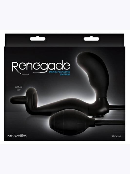 Renegade Mens Pleasure Device Black - Just for you desires
