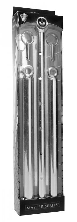 Adjustable Steel Spreader Bar Silver - Just for you desires