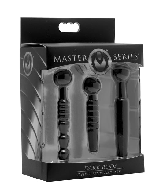 Dark Rods 3 Piece Silicone Penis Plug Set - Just for you desires