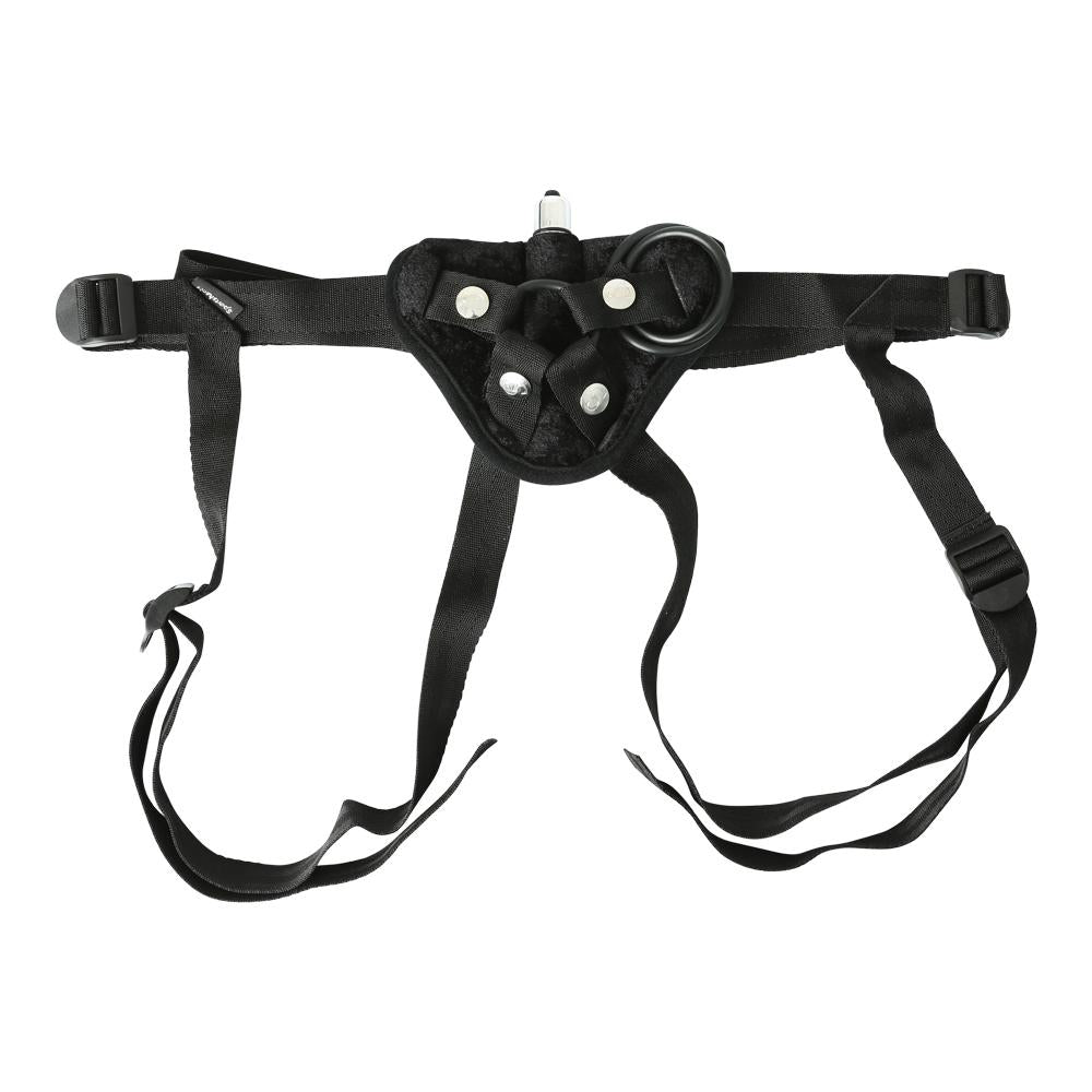 Vibrating Strap-On - Black