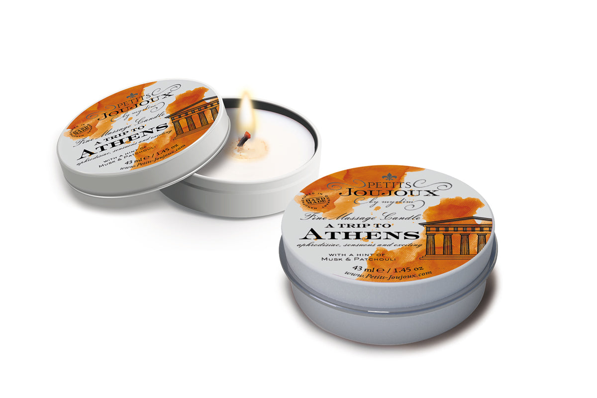 Petits JouJoux Massage Candle Athens 43ml - Just for you desires
