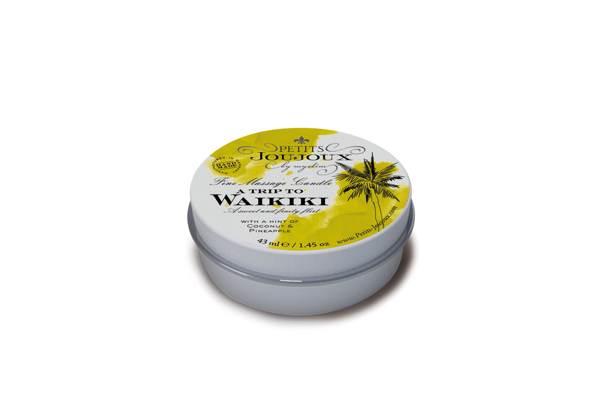 Petits JouJoux Massage Candle Waikiki 43ml - Just for you desires