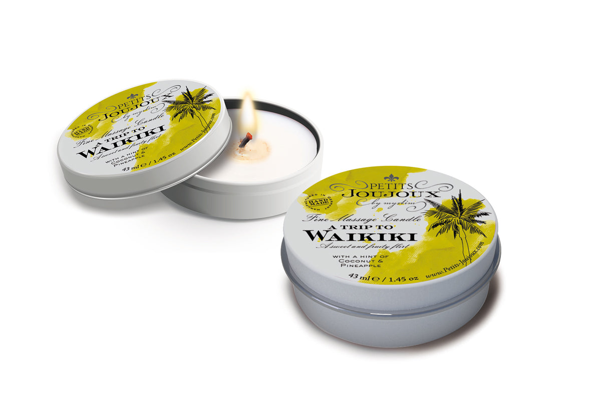 Petits JouJoux Massage Candle Waikiki 43ml - Just for you desires