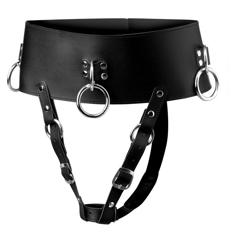 Forced Orgasm Wand Holder Belt - Just for you desires