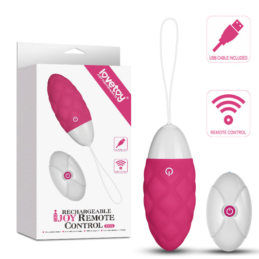 IJOY Wireless Remote Control Rechargeable Egg Pink - Just for you desires