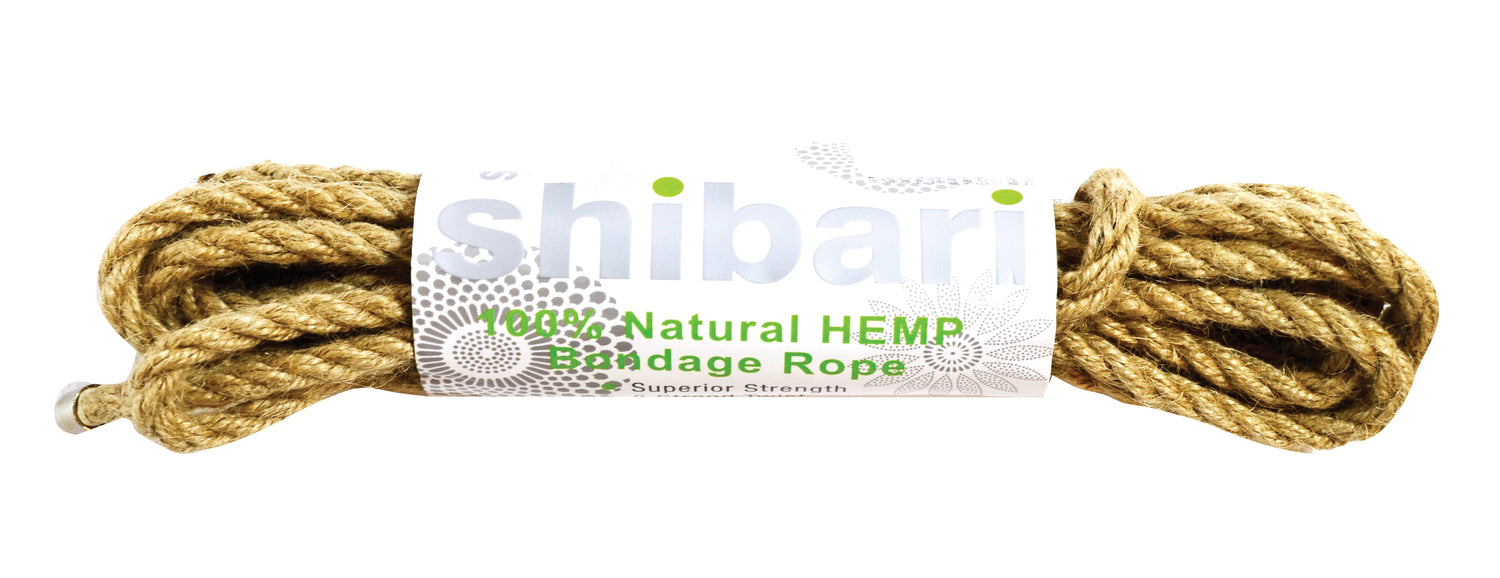 Shibari Rope 100% Natural Hemp 5m - Just for you desires