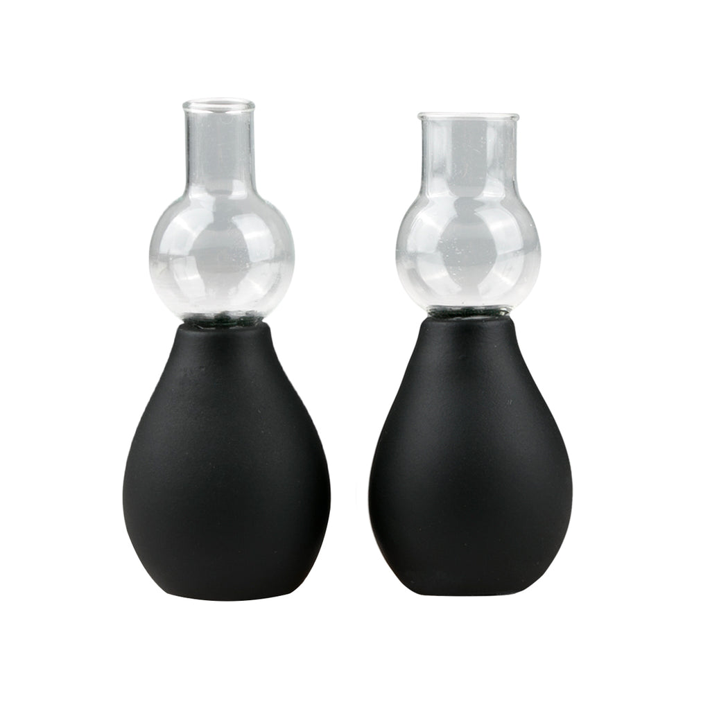 Nipple Sucker Black 2 Pc - Just for you desires