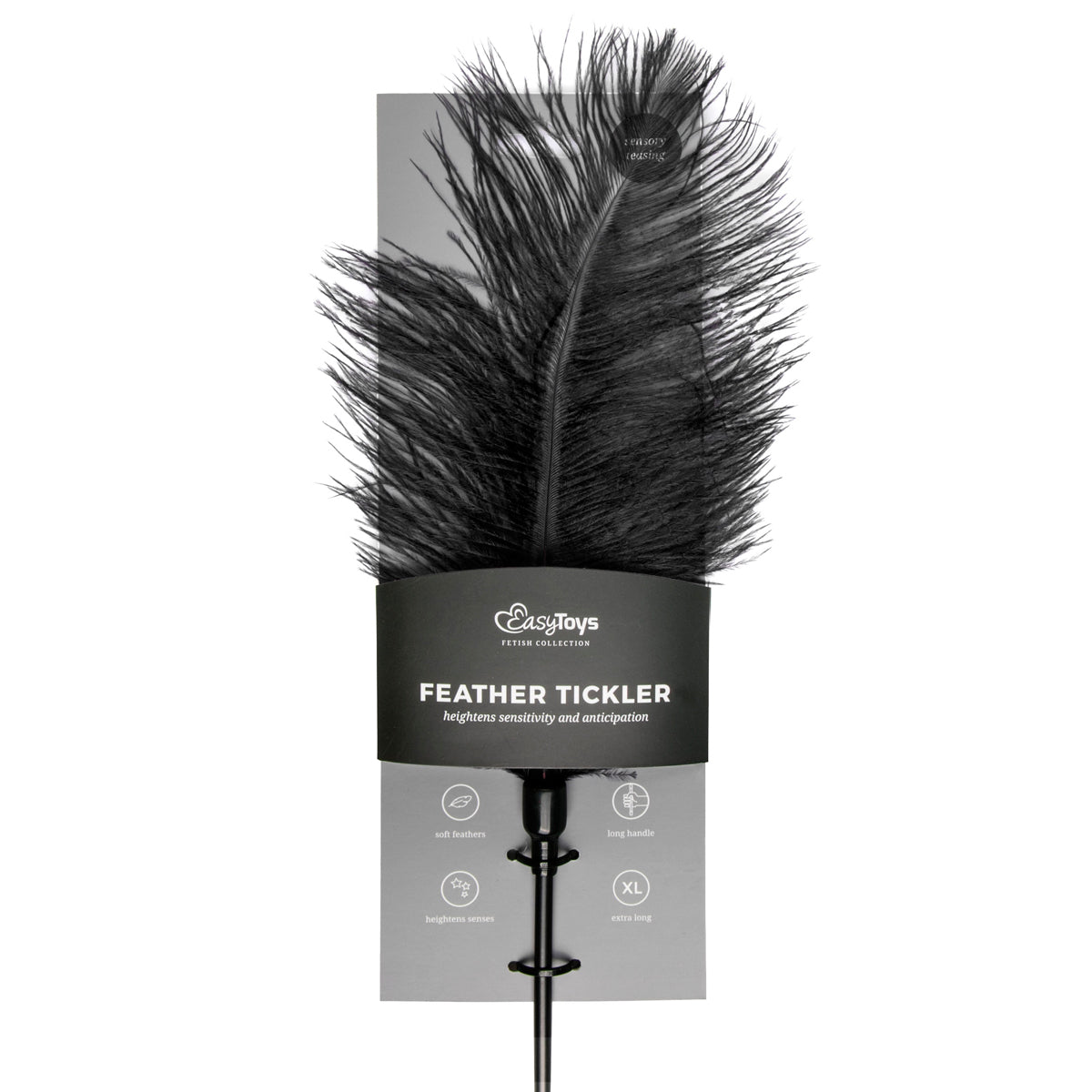 Feather Tickler Black - Just for you desires