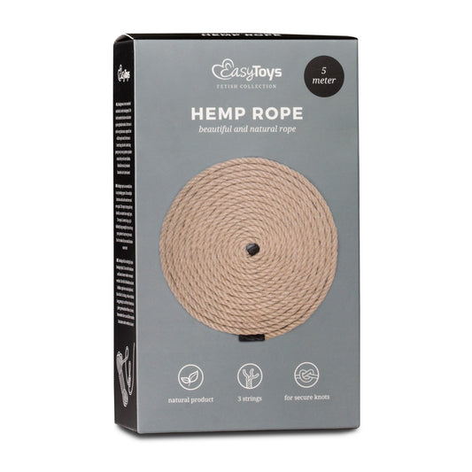 Bondage Rope Hemp 5m - Just for you desires