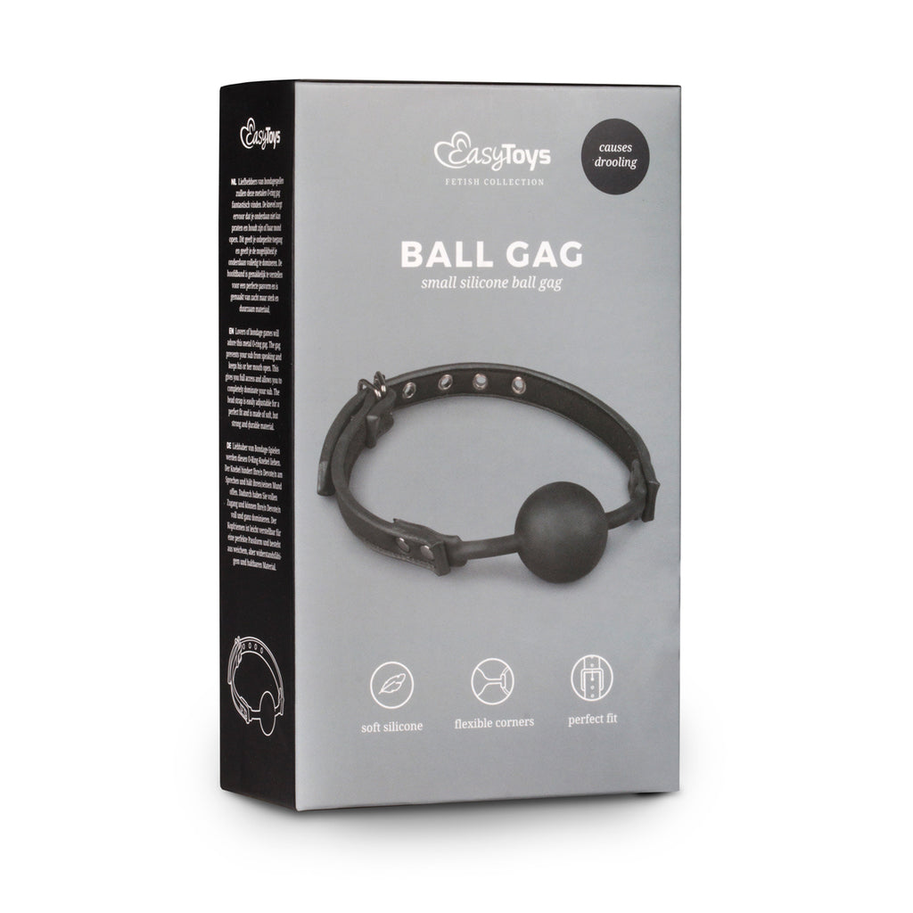 Ball Gag With Silicone Ball - Just for you desires