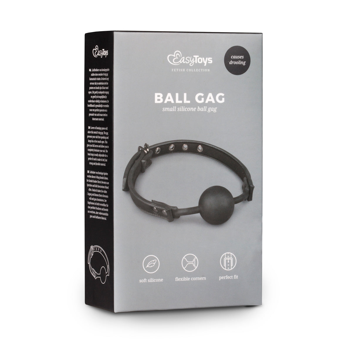 Ball Gag With Silicone Ball - Just for you desires