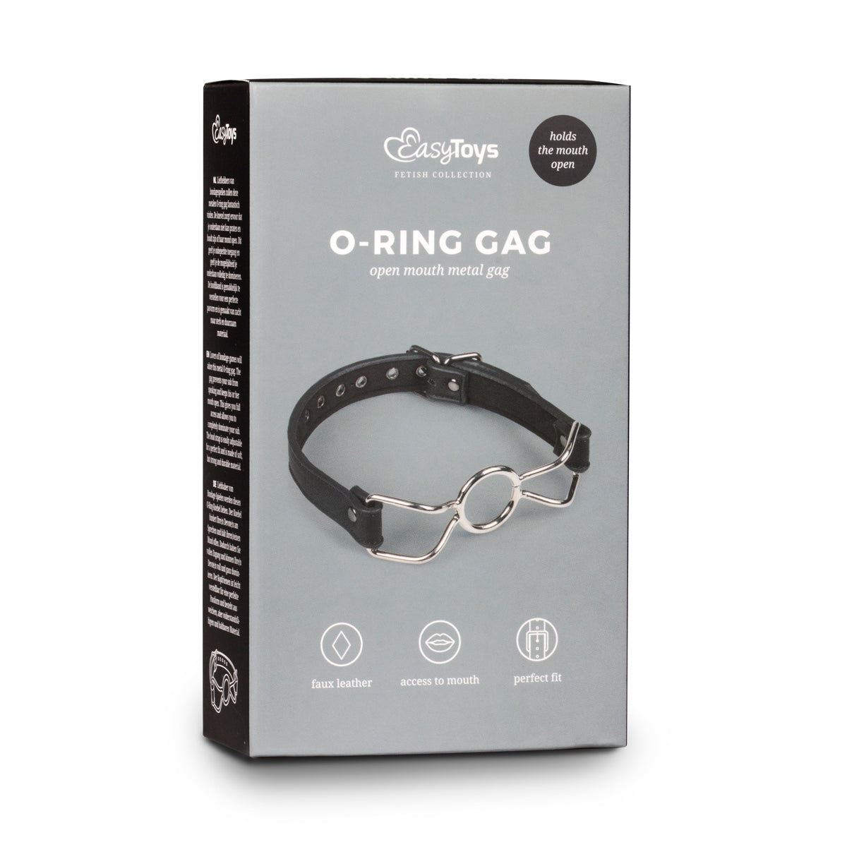 Metal O-Ring Mouth Gag - Just for you desires