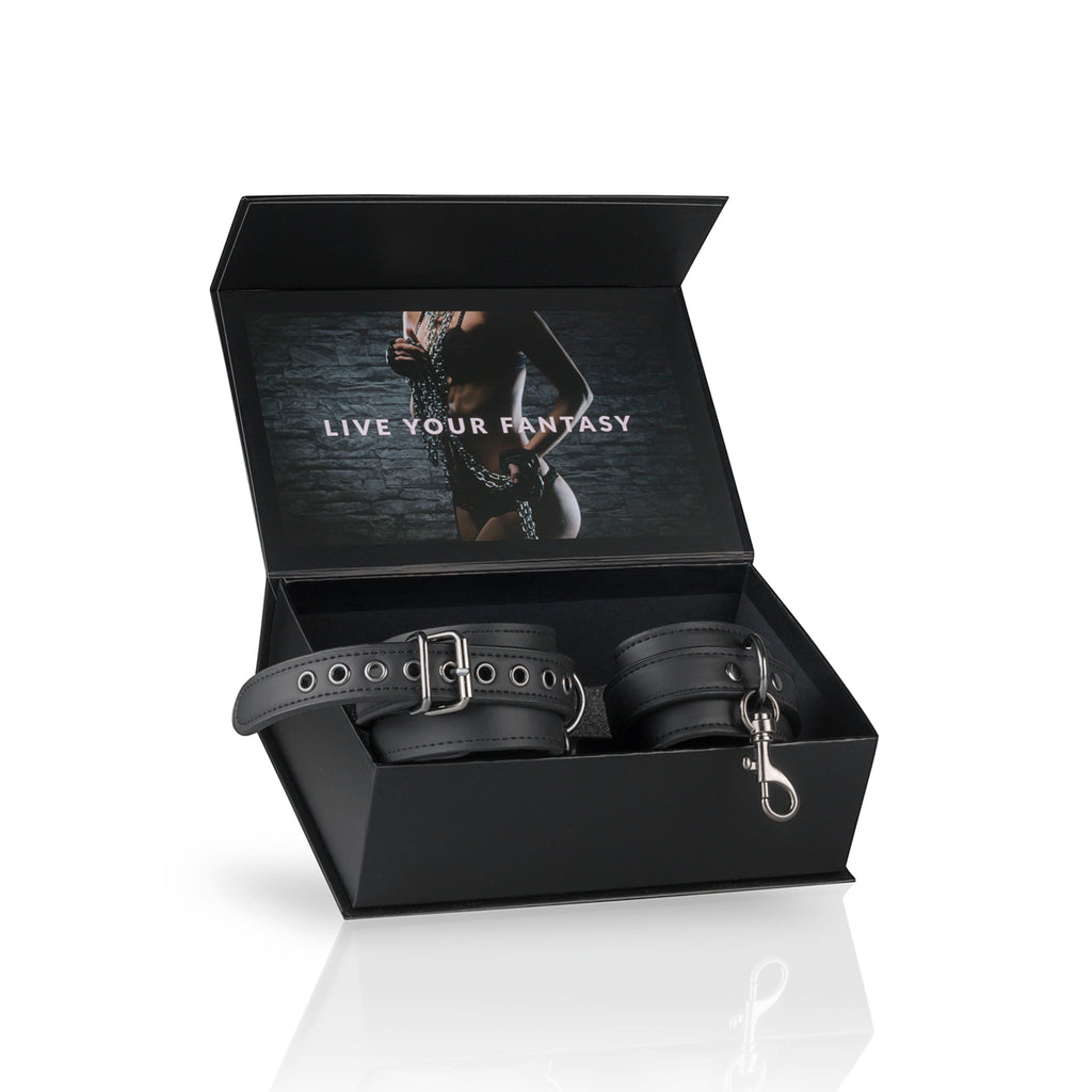 Ankle Cuffs Black - Just for you desires
