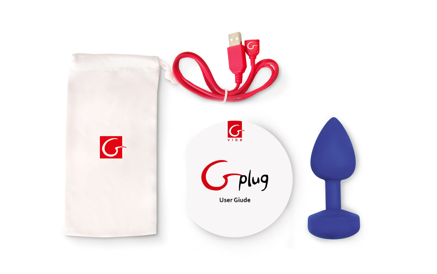 Gplug Large Navy Blue - Just for you desires
