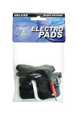 Zeus Deluxe Black Electro Pads 2-Pack - Just for you desires