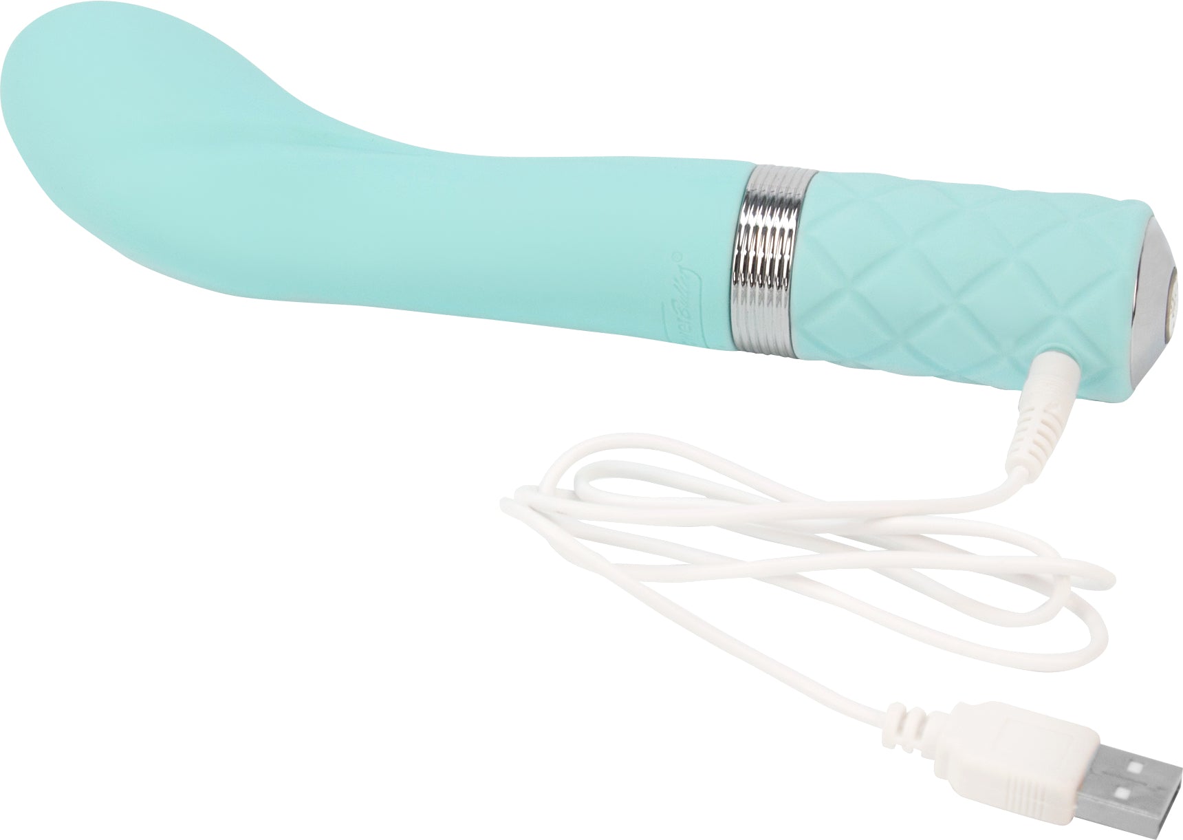 Pillow Talk Sassy G Spot With Swarovski Crystal Teal - Just for you desires