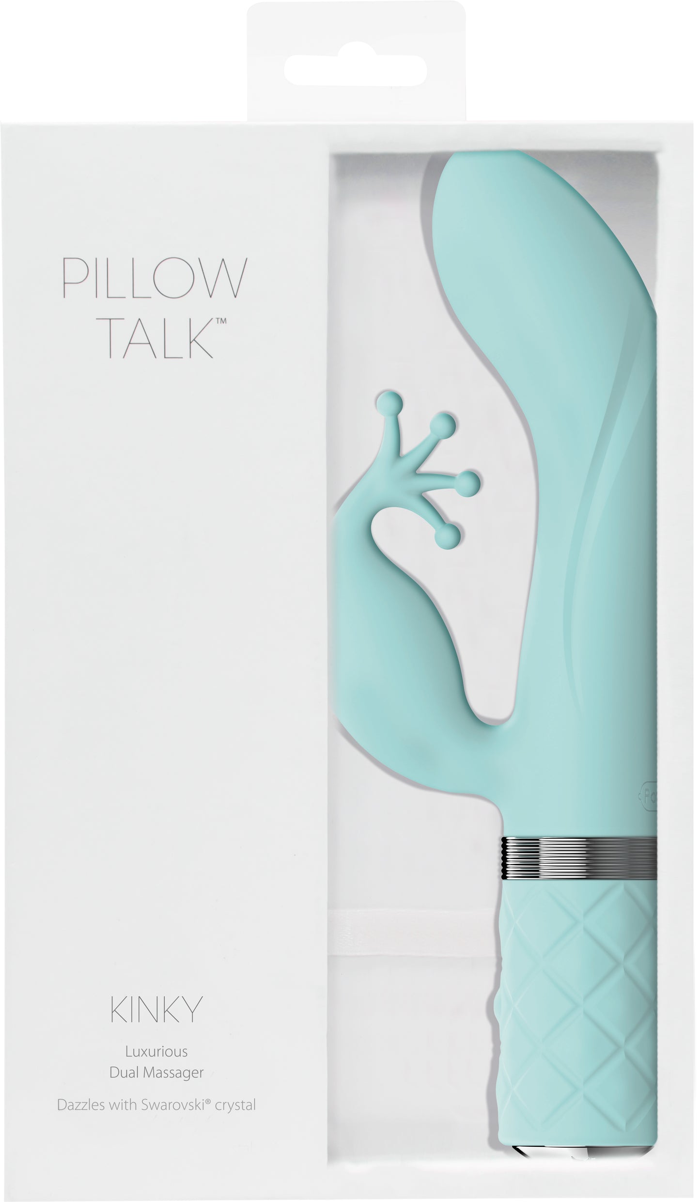 Pillow Talk Kinky Clitoral Stimulator With Swarovski Crystalteal - Just for you desires