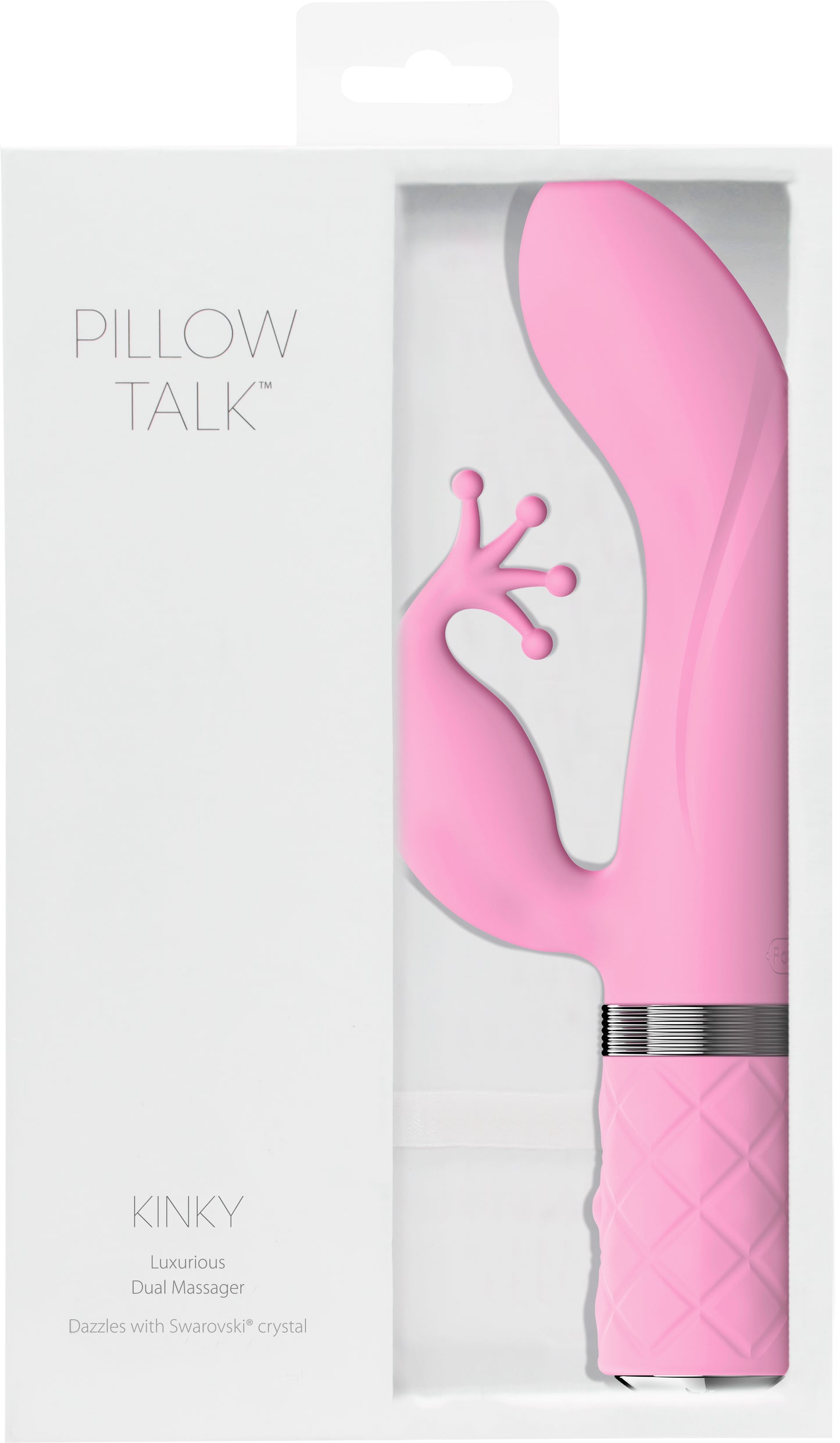 Pillow Talk Kinky Clitoral Stimulator With Swarovski Crystal Pink - Just for you desires