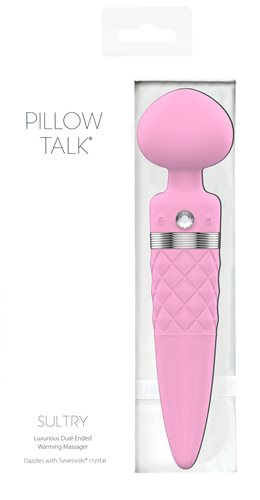 Pillow Talk Sultry Rotating Wand Pink - Just for you desires