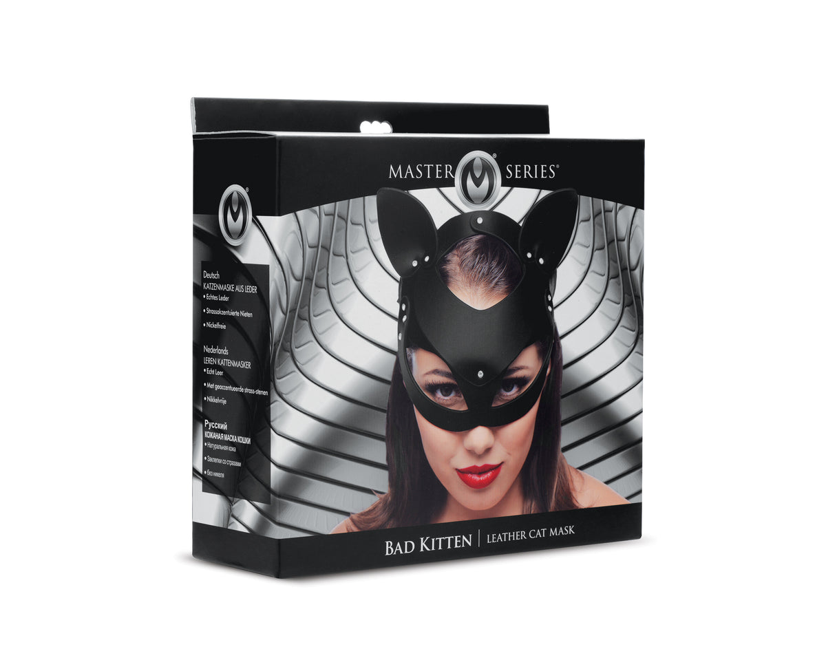 Bad Kitten Leather Cat Mask - Just for you desires