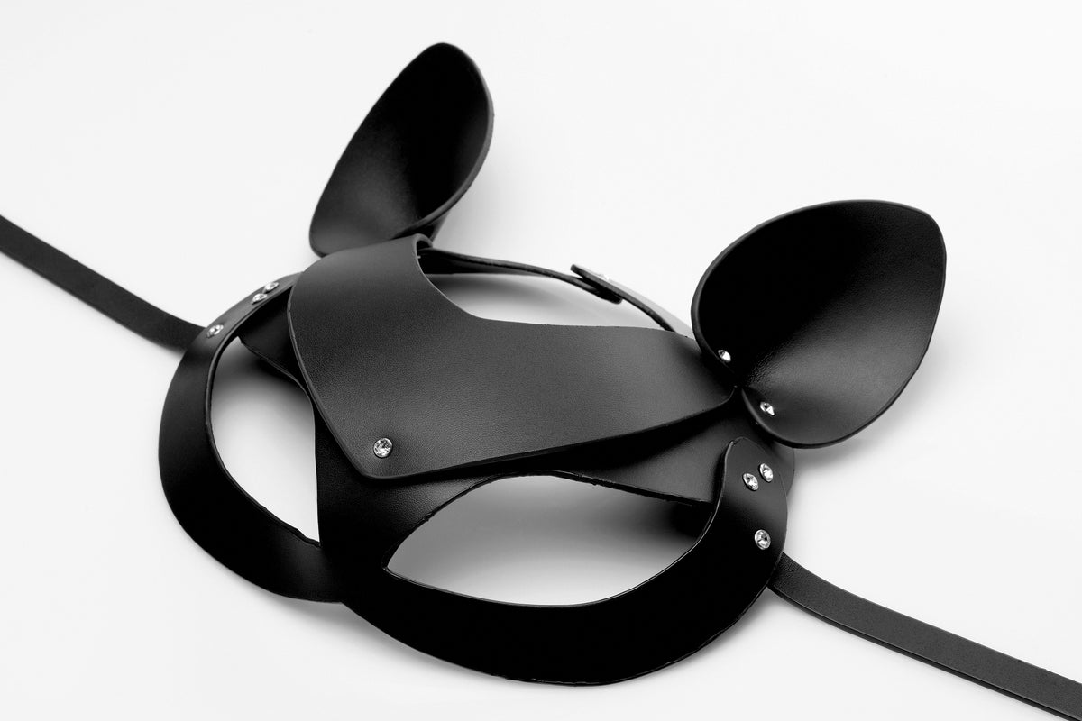Bad Kitten Leather Cat Mask - Just for you desires