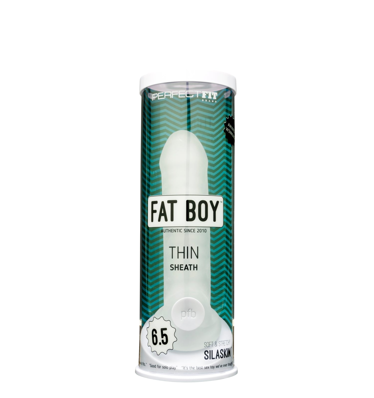Fat Boy Thin Sheath 6.5 - Just for you desires