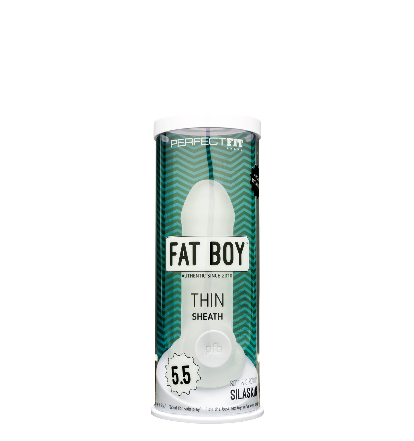 Fat Boy Thin Sheath 5.5 - Just for you desires
