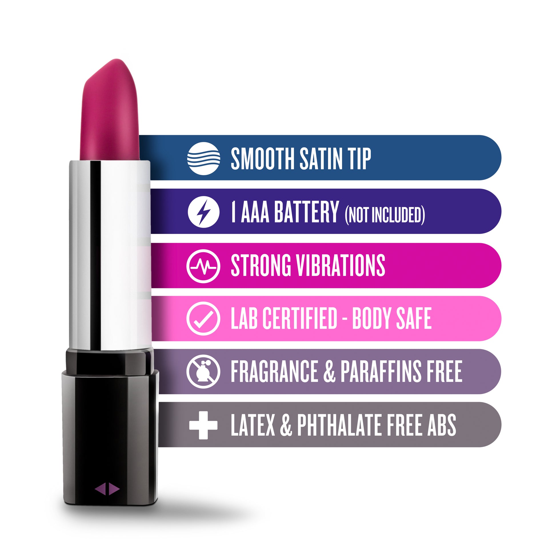 Rose Lipstick Vibe Black - Just for you desires