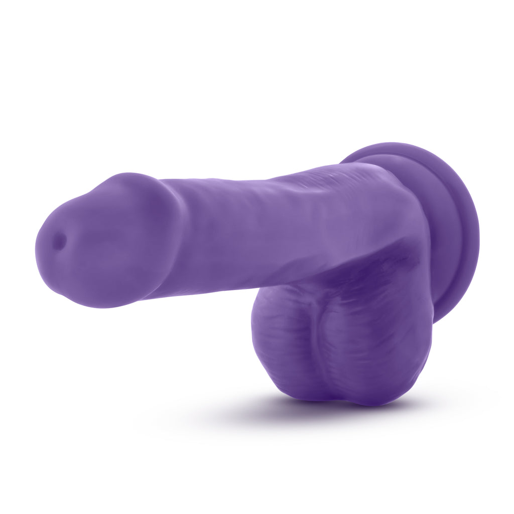 Au Naturel Bold Delight 6in Dildo Purple - Just for you desires