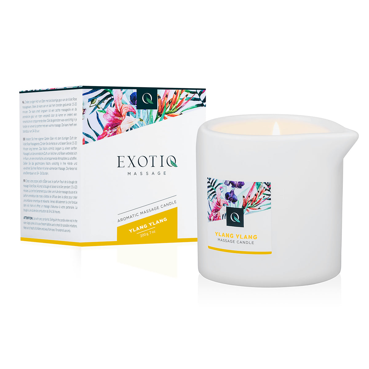 Exotiq Massage Candle Ylang Ylang 200g - Just for you desires