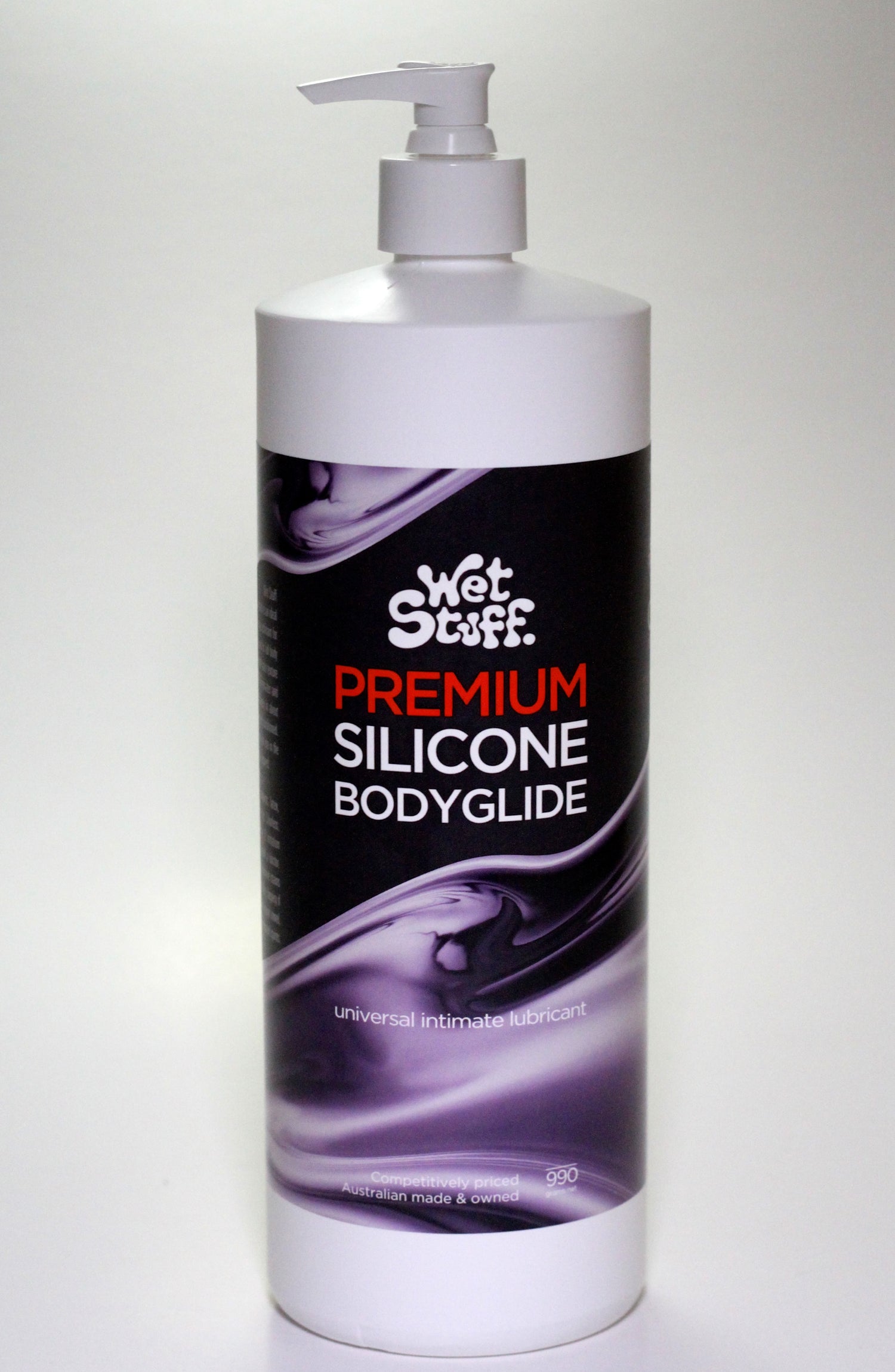 Wet Stuff Premium Silicone Bodyglide 990g Pump Top - Just for you desires