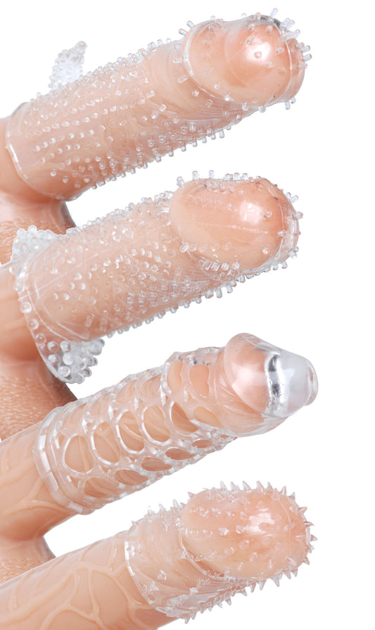 Pleasured Penis Enhancement Sleeve 4 Pack - Just for you desires