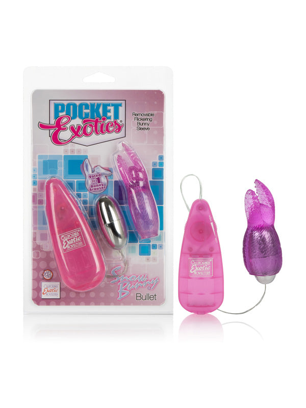 157587 - Pocket Exotics Snow Bunny Bullet - Just for you desires