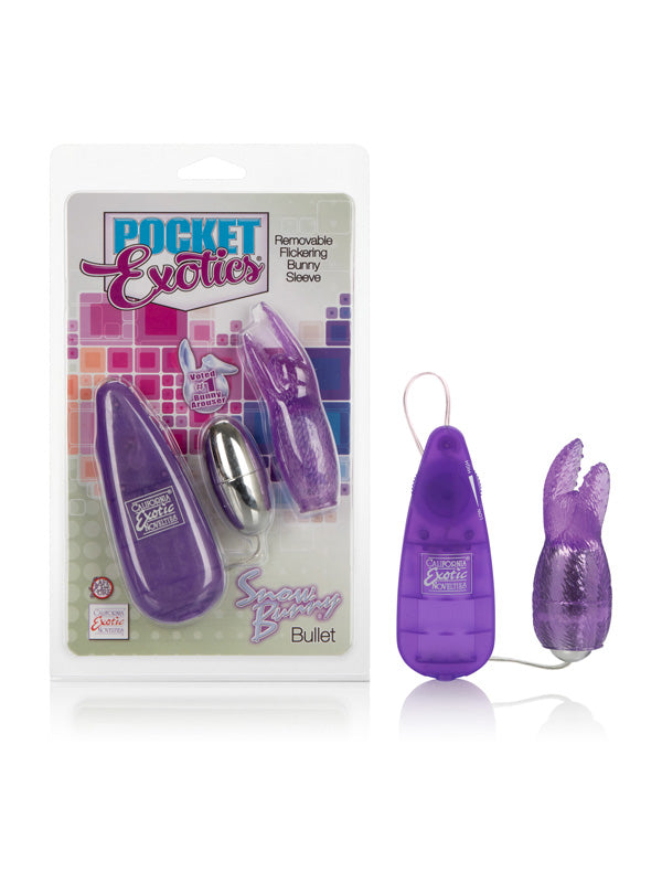 157589 - Pocket Exotics Snow Bunny Bullet - Just for you desires