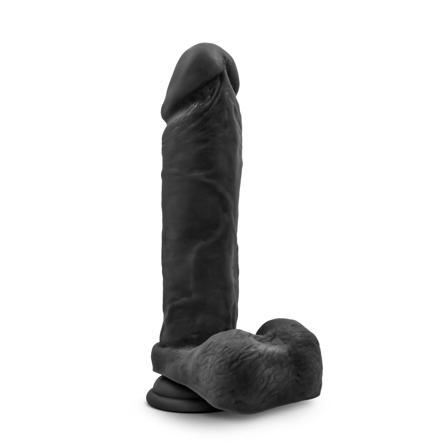 Au Naturel Bold Massive 9in Dildo Black - Just for you desires