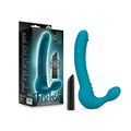 Temptasia Luna Strapless Silicone Dildo Teal - Just for you desires