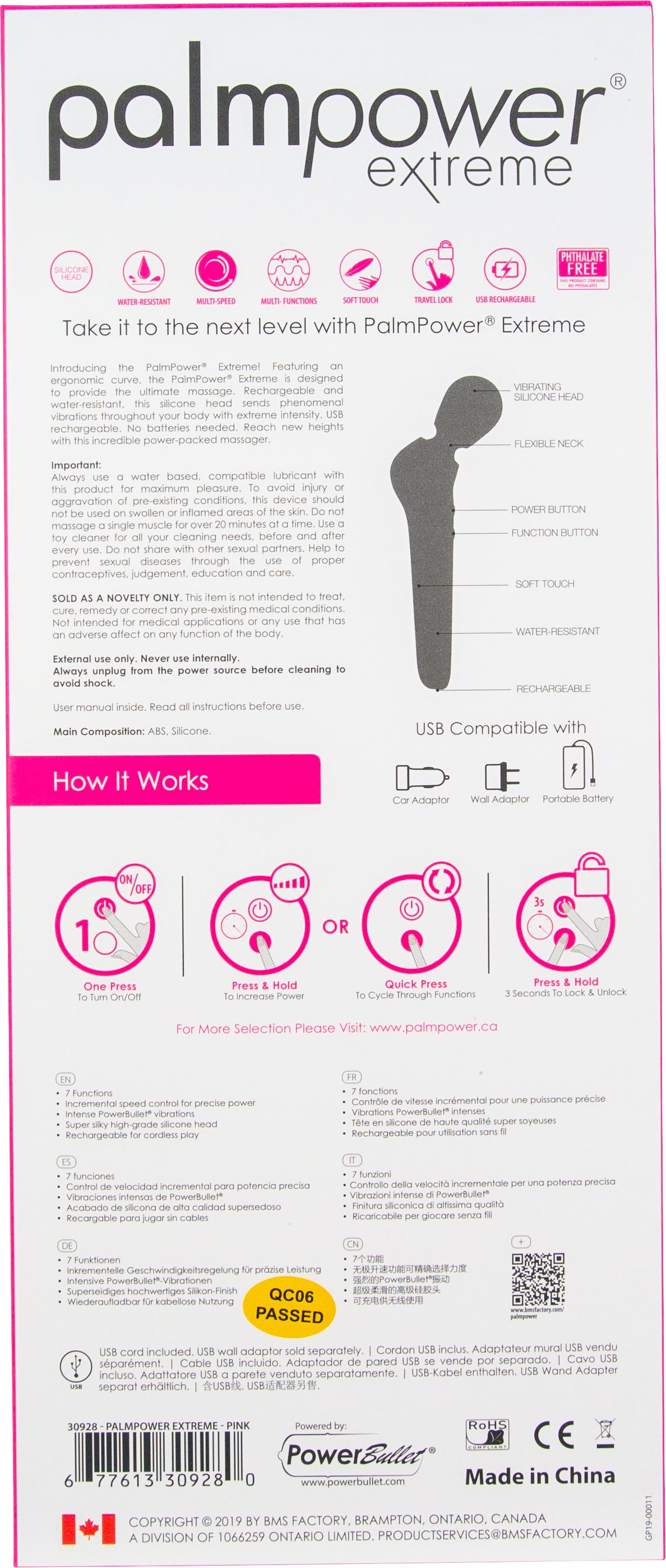 Palm Power Extreme Fuchsia - Just for you desires