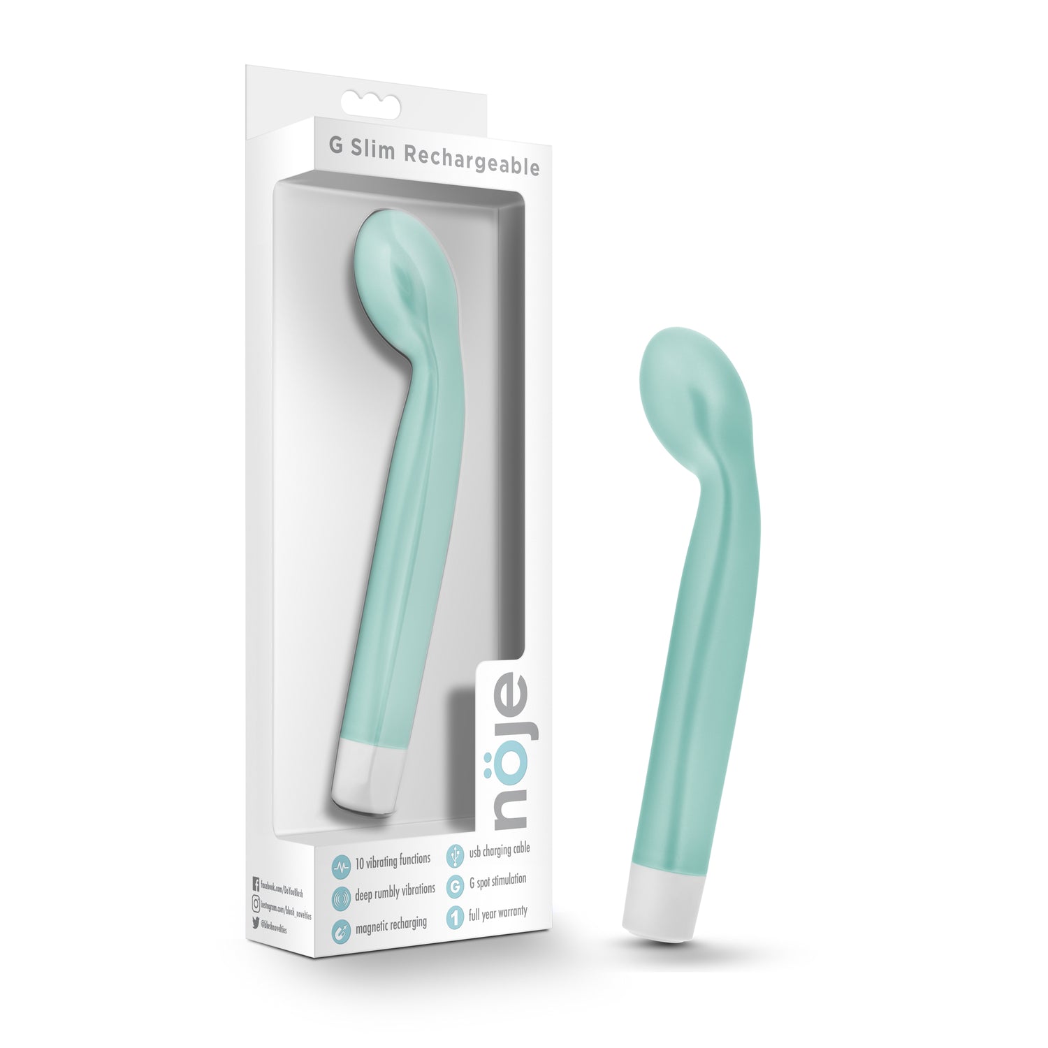 Noje G Slim Rechargeable Sage - Just for you desires