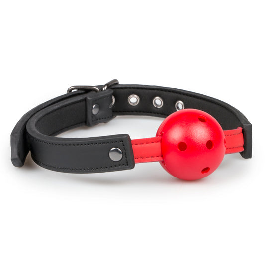 Ball Gag With PVC Ball Red - Just for you desires
