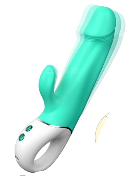 Wave Rabbit Teal - Just for you desires