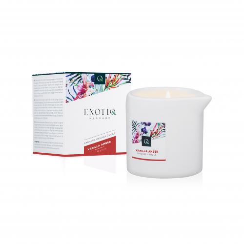 Exotiq Massage Candle Vanilla Amber 60g - Just for you desires