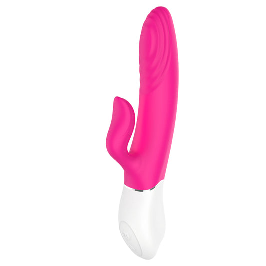 Lighter Thrusting Rabbit Vibrator - Pink - Just for you desires