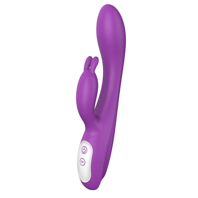Naughty Heating Rabbit Vibrator - Purple - Just for you desires