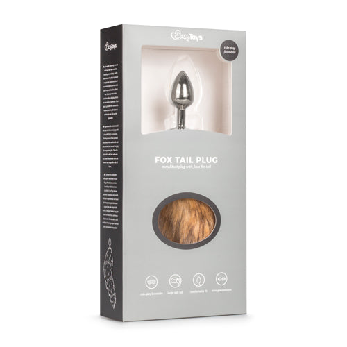 Fox Tail No. 1 Silver Plug - Just for you desires