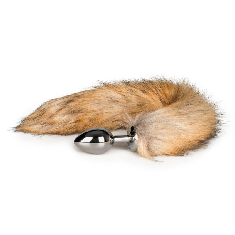 Fox Tail No. 2 Silver Plug - Just for you desires